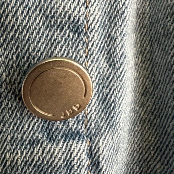 JBD Blue Jean Jacket Classic Denim Style - Picture 4 of 6